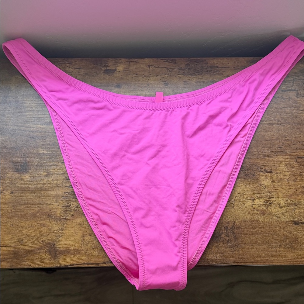 SKIMS NWT Swim Bottoms – Hot Pink | Size 4X